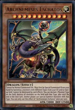 Archnemeses Eschatos 1st Ed Ultra Rare ETCO-EN009 Yu-Gi-Oh! - Image 1
