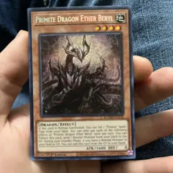 Primite Dragon Ether Beryl (Secret Rare) Yu-Gi-Oh! BLMM-EN130 1st Ed NM - Image 1