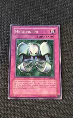 Yu-Gi-Oh! Metalmorph Secret Rare Near Mint Forbidden Memories Promo FMR-003 - Image 1