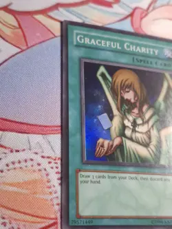 Yugioh - Graceful Charity | Super Rare | SDP-040 | Unlimited Edition - Image 3