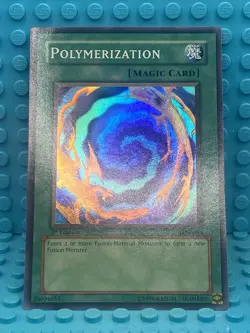Yugioh! Polymerization 1st Edition LOB-059 NM-LP - Image 2