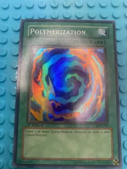 Yugioh! Polymerization 1st Edition LOB-059 NM-LP - Image 3