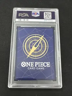 PSA 10 One Piece JAPANESE Alternate Art Trafalgar Law OP07-047 GEM MINT!! - Image 2