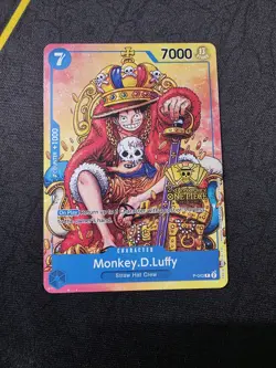 Monkey.D.Luffy (2nd Anniversary Stamped Promo) P-043 - One Piece TCG - English - Image 1