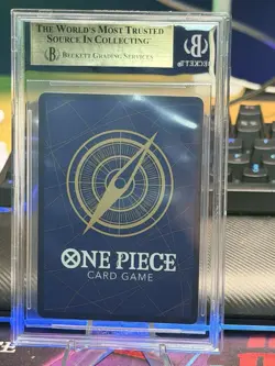 One Piece TCG Gum-Gum Fire-Fist Pistol OP11-114 Alt Art Manga Event BGS 9.5 - Image 2