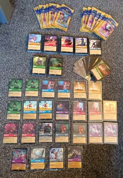 DISNEY LORCANA CHAPTER 4 ENG INTO THE INKLANDS CARDS COM,UN COM,RARE,SUP RARE. - Image 1