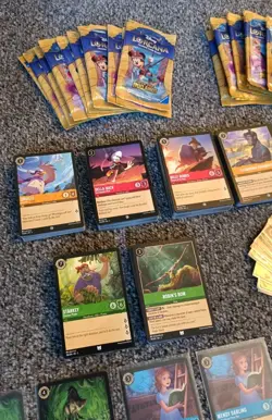 DISNEY LORCANA CHAPTER 4 ENG INTO THE INKLANDS CARDS COM,UN COM,RARE,SUP RARE. - Image 2