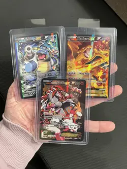 Xy EX Lot Pokemon Card Collection Charizard Blastoise Groudon Full Art Promos - Image 1