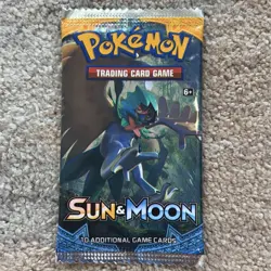 Pokemon Sun & Moon Booster Pack - 10 Cards 820650801945 - Image 1