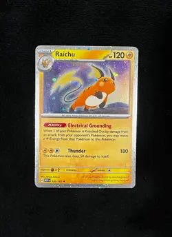 Sam's Club 151 Cosmo Holo Pokemon Cards - RAICHU / MACHAMP / DRAGONITE - Image 3