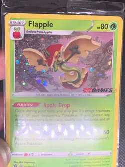 Flapple 022/192 - EB Games Promo Pokemon Card - Sealed - Image 2