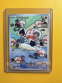 Pokemon Card Clobbopus 207/191 Surging Sparks Illustration Rare NM - Image 3