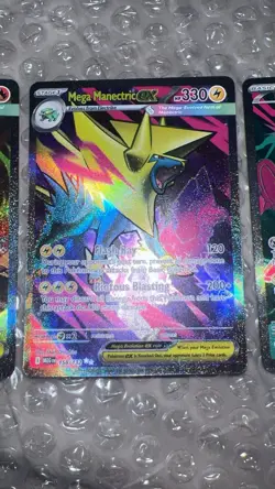 Pokemon Mega Evolution Full Art Mega Ex Card Lot Ultra Rare - Image 2