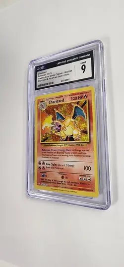CGC 9.5 Pokemon Card: Trading Card Game Classic Charizard 003 - Image 2