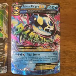 Pokemon Jumbo Card Lot Two Cards Total Primal Kyogre & Garchomp EX - Image 3