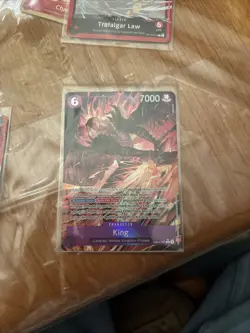 One Piece TCG EB04-031 King AA Alt Art Card Game CCG ENGLISH - Image 1