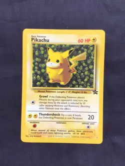 Pokemon Cards: Wizards Black Star Promo: Pikachu 1 - Image 1