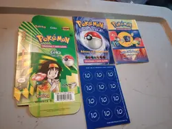 Pokemon Gym Heroes Erika Theme Deck EMPTY BOX (NO CARDS) + Rule Book Card List - Image 1