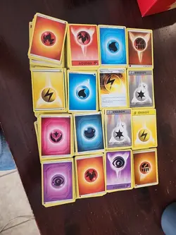 350+ Pokemon Basic Energy Cards Bulk Lot Lightly Played - Image 1