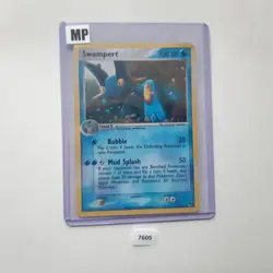 Swampert - 5/17 - Pop Series 1 - Holo - Pokemon Card - MP - Image 1