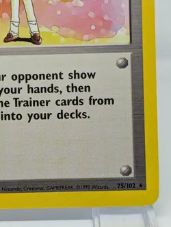 Lass 75/102 Base Set Non Holo Rare Pokemon Card TCG - Image 5
