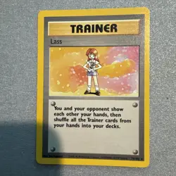 Pokemon Card - Lass Base Set 75/102 Rare - Image 1