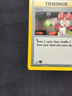 Pokemon Cards: Neo Genesis 1st Edition Rare: Mary 87/111 - Image 5