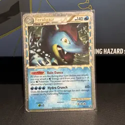 Pokemon Feraligatr (Prime) Promo Holo Card HGSS07 140HP 2010 English - Image 1