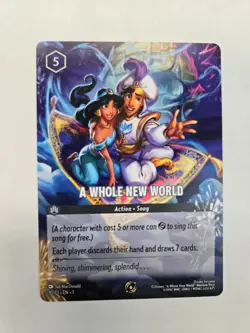 Disney Lorcana: A Whole New World PROMO Card 10/C1 Sealed Pack X 20 - Image 3