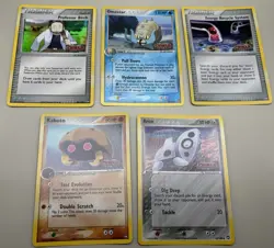 EX Power Keepers Stamped Reverse Holo Lot of 5 Pokemon Cards Near Mint - Image 1