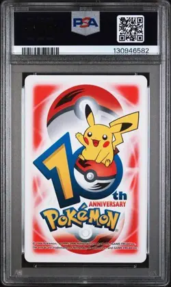 PSA 10 2006 POKEMON CENTER 10TH ANNIVERSARY PLAYING CARDS RED DECK BULBASAUR RED - Image 2