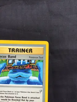 Pokemon Cards: Neo Genesis 1st Edition Rare: Focus Band 86/111 - Image 3