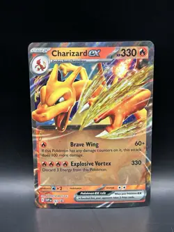 Charizard ex 161 - Pokemon Scarlet & Violet Black Star Promo Card - NM - Image 1