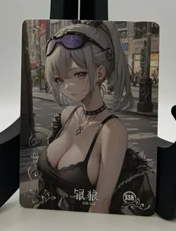 Silver Wolf SSR-035 Honkai Star Rail Shikongzhi Anime Card Rare - Image 1