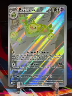 Pokemon REUNICLUS SVP PROMO 212 Illustration Rare - NM - Holo Art Card - Image 1