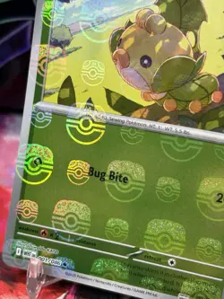 Pokemon TCG WHITE FLARE 2 Card Lot - Harlequin 163 + Sewaddle 001 (Master Ball) - Image 4