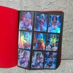 Binder Komplett Waifu Card Goddess Story 360 Holo Card TCG Rias, C18, Eve, Cammy - Image 1