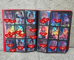Binder Komplett Waifu Card Goddess Story 360 Holo Card TCG Rias, C18, Eve, Cammy - Image 5