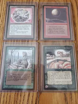 MAGIC THE GATHERING Lot of Four (4) THE DARK Cards Very Nice Condition - Image 1