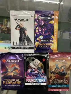 🔥 Magic The Gathering Sealed Booster Packs Lot (5) As Shown In Picture - Image 1