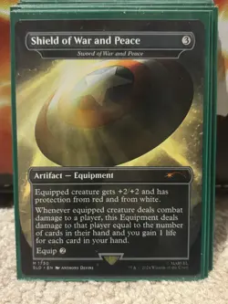 Shield / Sword Of War And Peace FOIL MTG - Image 1