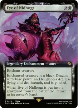 Eye of Nidhogg (Extended Art) Foil - 0115 - Final Fantasy - MTG - NM/M - Image 1
