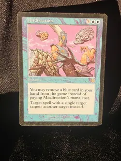🔥🔮 Misdirection 🔮🔥 MTG Mercadian Masques RARE NM/LP Magic the Gathering - Image 1