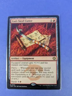 MTG Magic: Tarkir: Dragonstorm: Cori-Steel Cutter #0103 Rare - NM - Image 1
