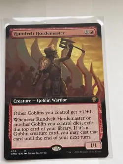 Rundvelt Hordemaster Extended Art Dominaria United #409 - Image 1
