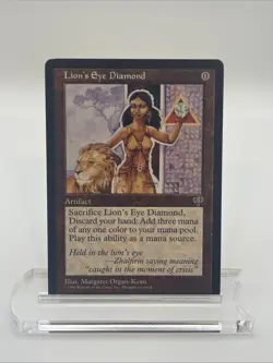 Lion’s Eye Diamond Mirage 1996 Near Mint Mtg Magic The Gathering Organ-Kean - Image 1