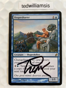 Shapesharer Lorwyn MtG Signed Autographed Alan Pollack - Image 1