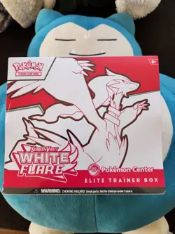 Pokemon Scarlet and Violet White Flare Elite Trainer Box ETB Sealed NEW IN BOX - Image 1