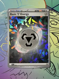 Pokemon TCG SVP EN Promo Basic Metal Energy Cracked Ice Holo NM - Image 1