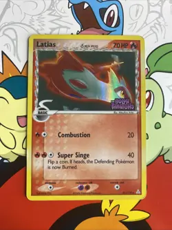 Pokemon Latias (Delta Species) 21/110 Holon Phantoms Reverse Holo Stamped MP - Image 1